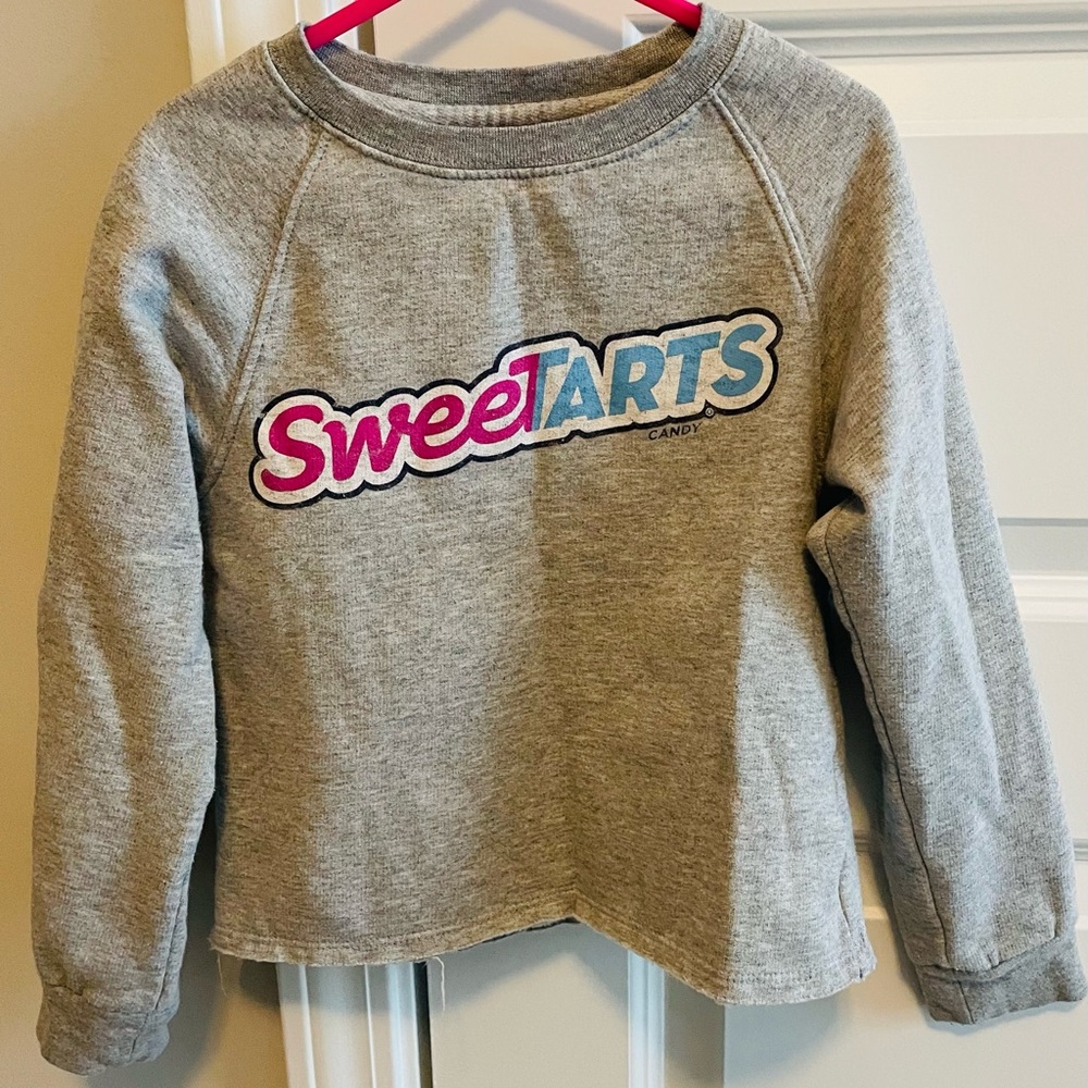 Cute SweeTarts girls sweatshirt.